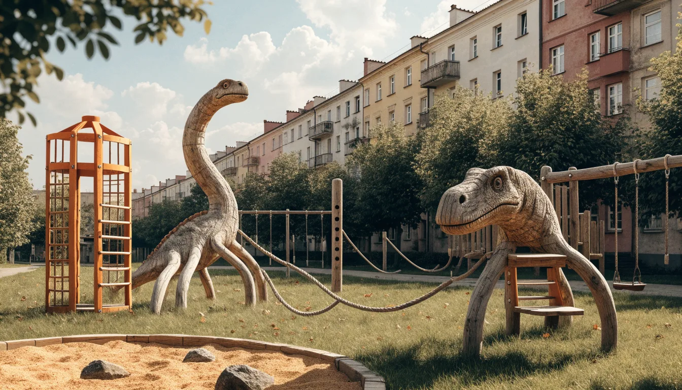 park jurajski puszczyka warszawa